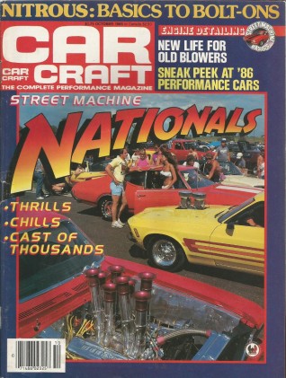 CAR CRAFT 1985 OCT - PETTY's ROAD RUNNER, KILLER DART*